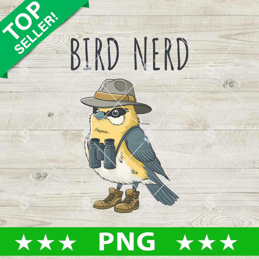 Bird Nerd Funny PNG