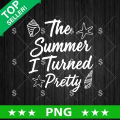The Summer I Turned Pretty Png, Summer Sublimation Png, Holiday Sublimation Png
