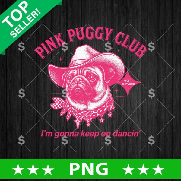 Pink Puggy CLub PNG
