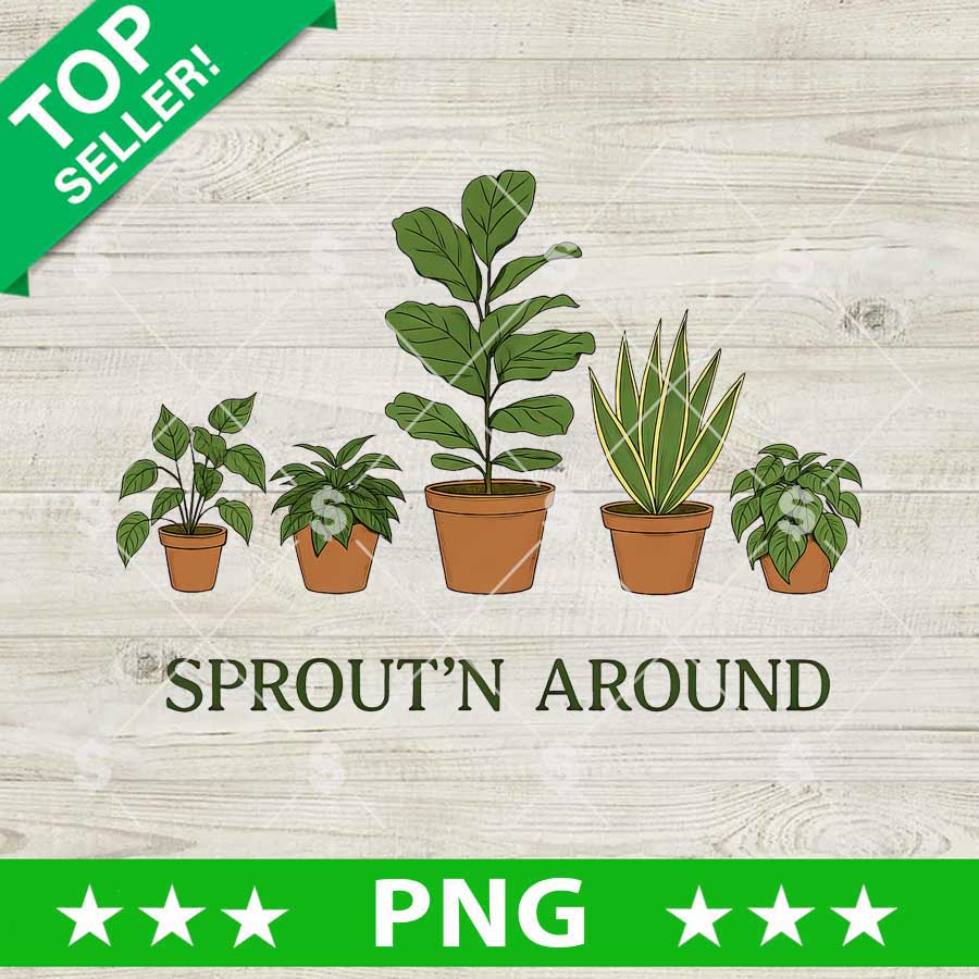 Sprout'n Around PNG