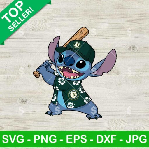 Athletics Baseball Stitch SVG
