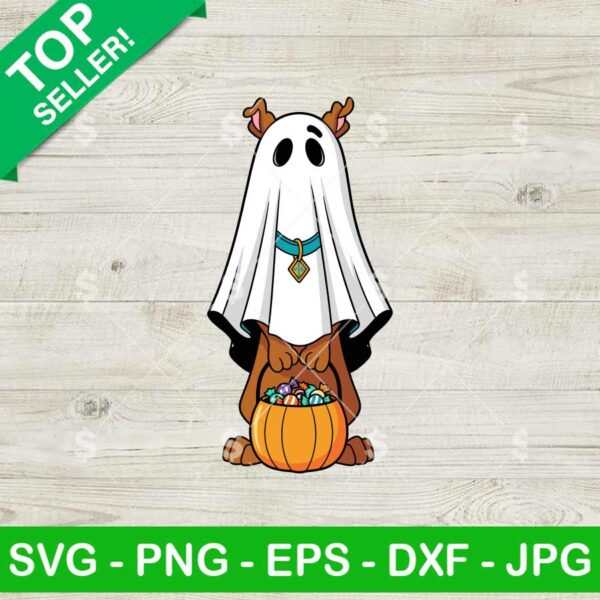 Cute Scooby Doo Ghost SVG