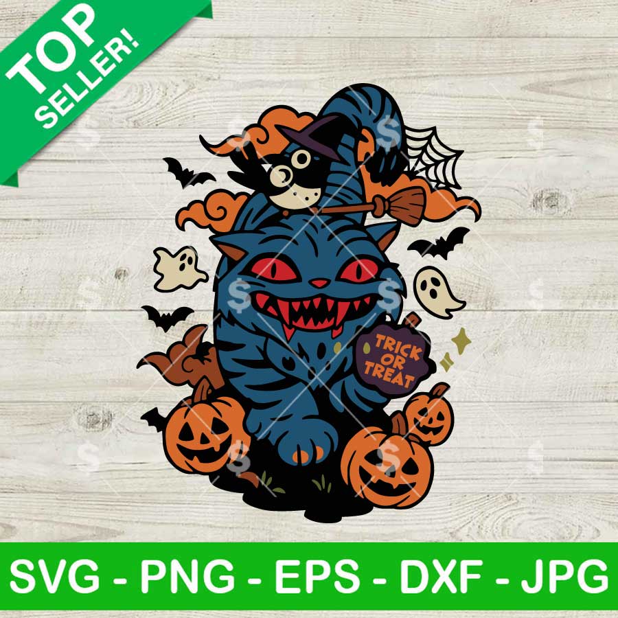 Derpy Tiger Demon Hunter Halloween SVG