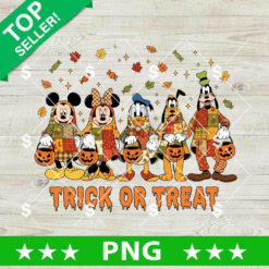 Disney Mouse And Friends Trick Or Treat PNG