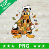 Donald Halloween Patchwork PNG