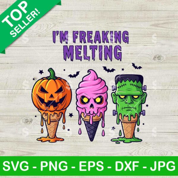 Frankenstein I'm Freaking Melting SVG