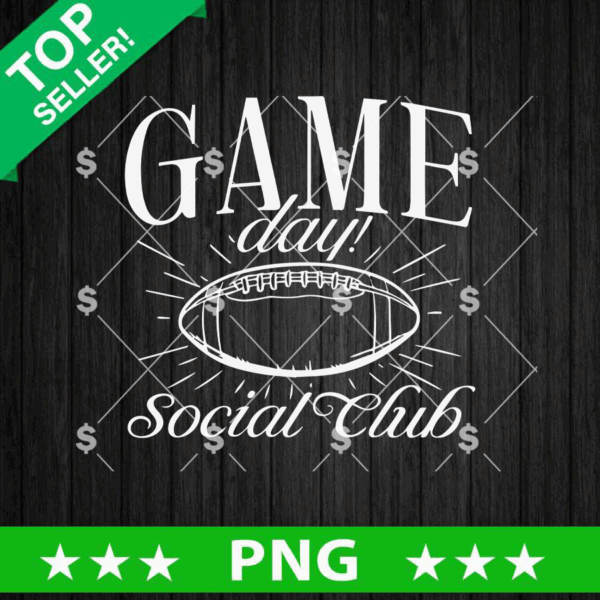 Gameday Social Club PNG