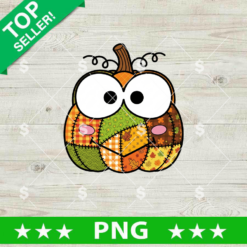 Keroppi Pumpkin Patchwork PNG
