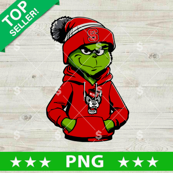 North Carolina State University Grinch SVG