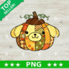 Pompompurin Pumpkin Patchwork PNG