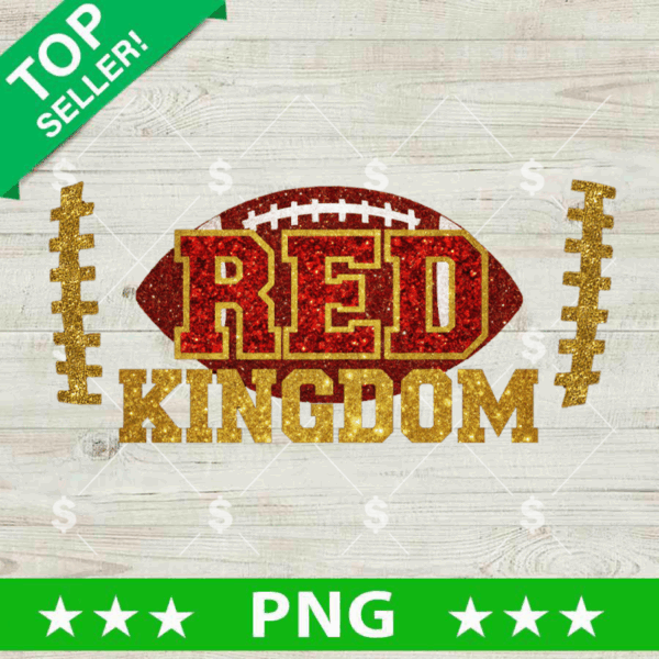 Red Kingdom Glitter PNG