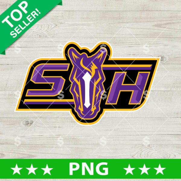 Spring Hill Jr Broncos Football Logo PNG