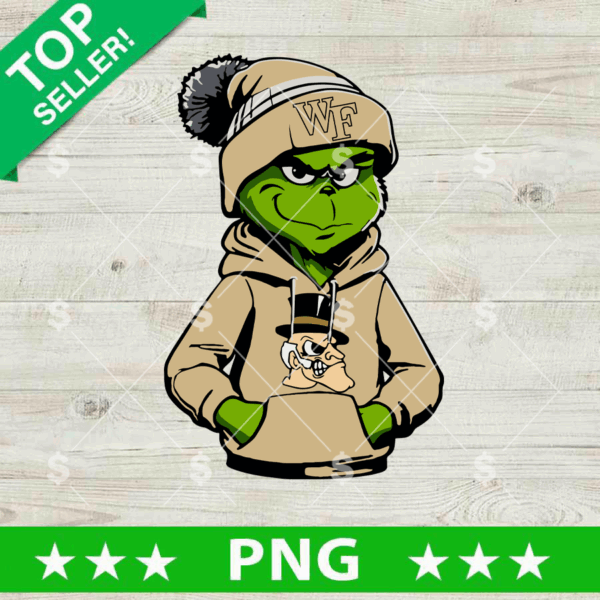 Wake Forest Demon Deacons Grinch SVG