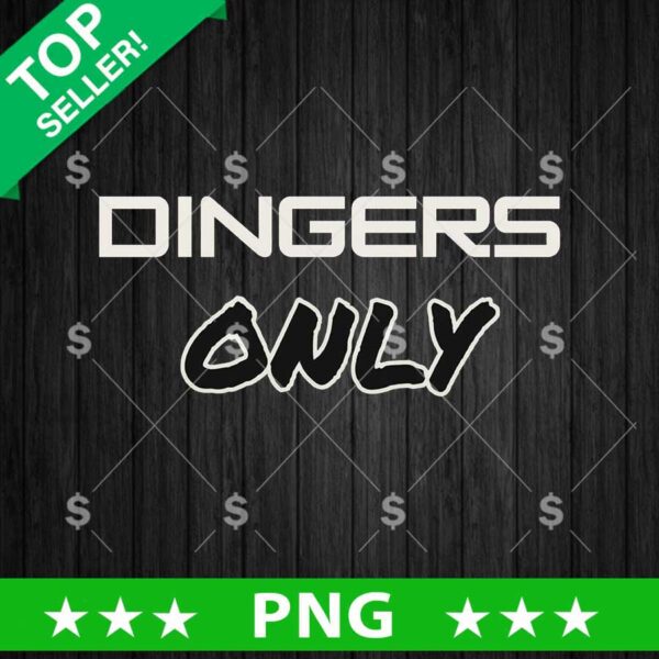 Dingers Only PNG