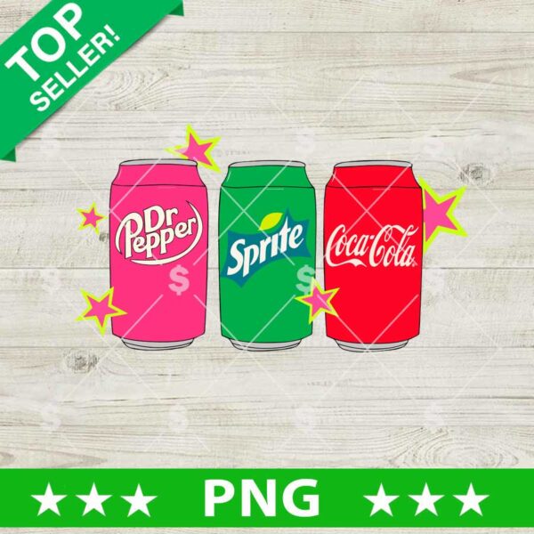 Dr Pepper Sprite Coca Cola PNG