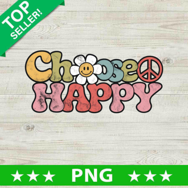 Choose Happy Smile PNG
