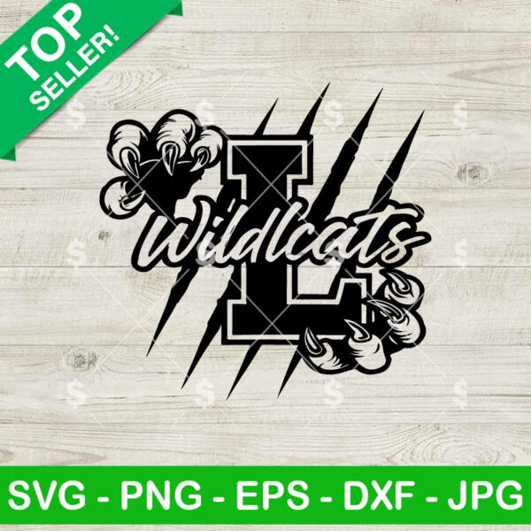Wildcats L Logo SVG