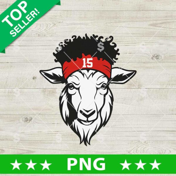 Goat Mahomes Kc Chiefs PNG