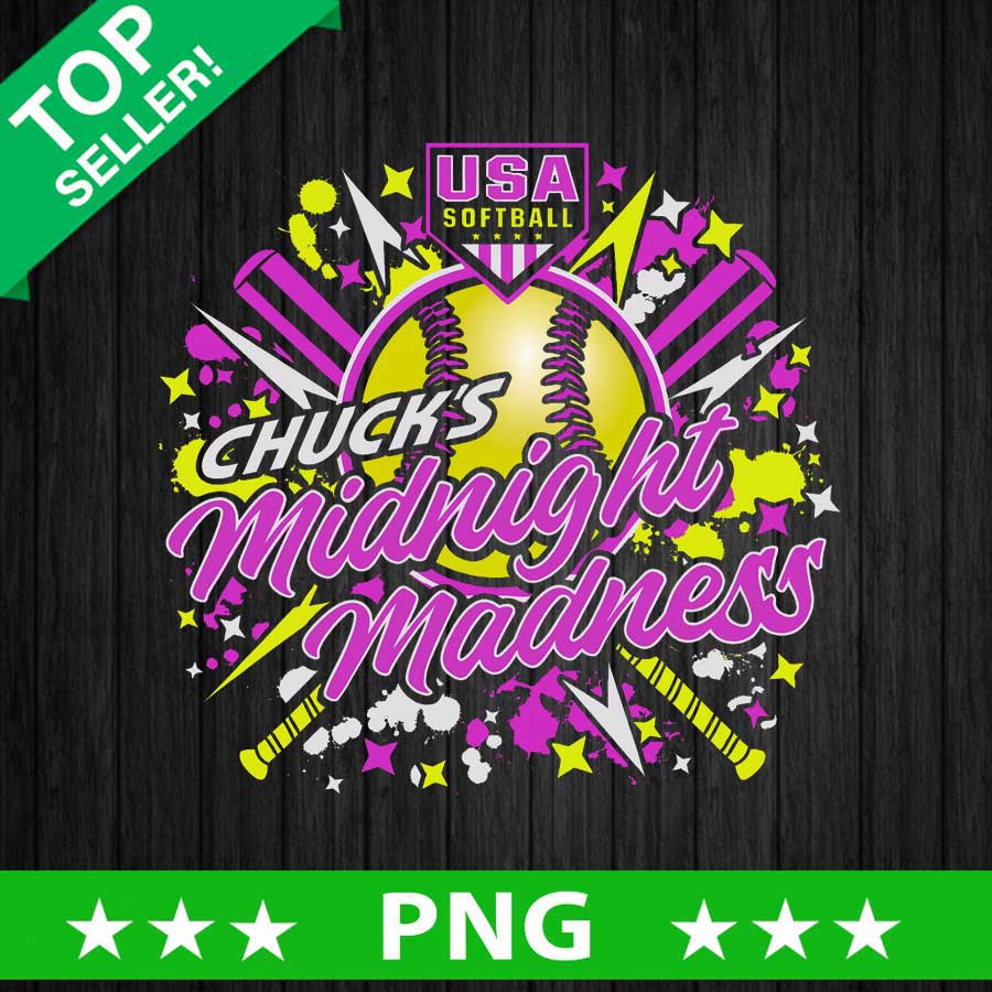 USA Softball Chucks Midnight Madness PNG