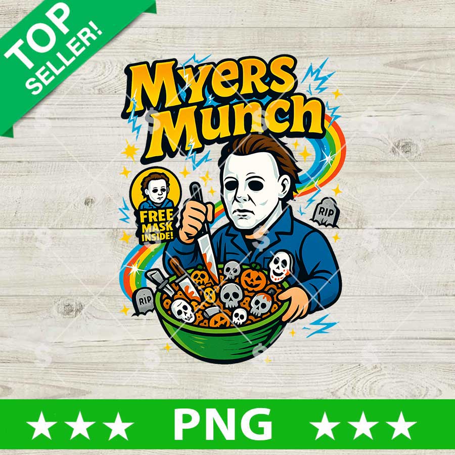 Myers Munch Halloween PNG