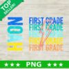 First Grade Custom Name PNG