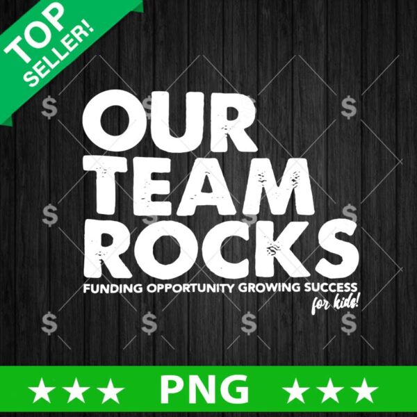 Our Team Rock PNG