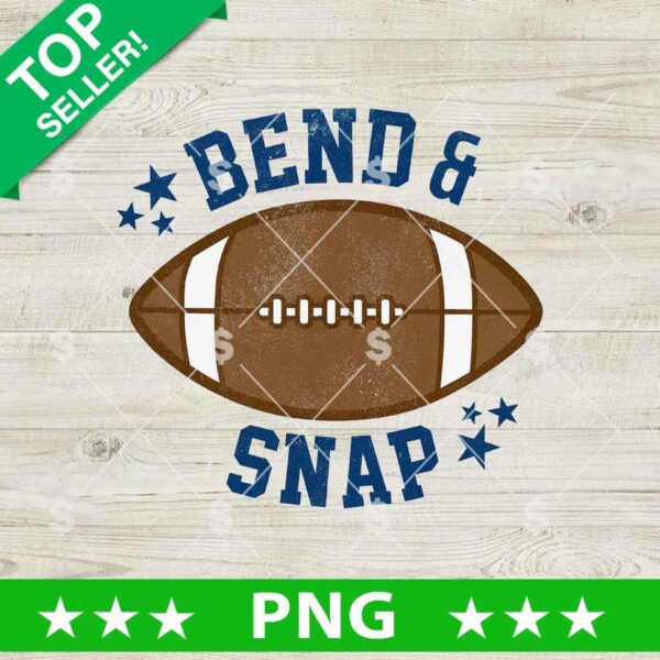 Bend Snap Football PNG
