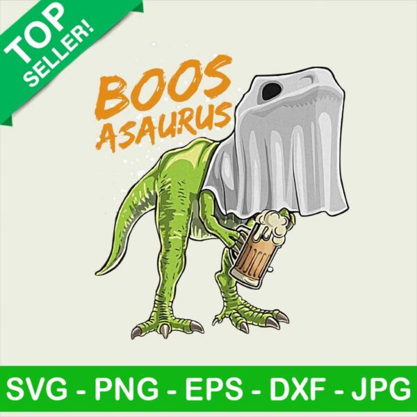 Boos Asaurus Dinosaur Drinking Beer PNG, Boos Asaurus Sublimation transfer PNG, Dinosaur halloween Heat Transfer PNG