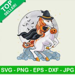 Halloween Unicorn PNG, Unicorn witch Sublimation transfer PNG, Halloween Heat Transfer PNG