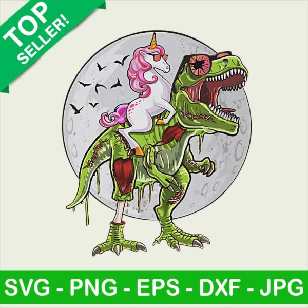 Horror dinosaur and unicorn PNG, Unicorn dinosaur Sublimation transfer PNG, Zombie dinosaur Heat Transfer PNG