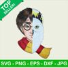 Harry Potter and Hedwig owl face PNG, Harry Potter Sublimation transfer PNG, Hedwig owl Heat Transfer PNG