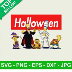 Funny Simpsons halloween PNG, The Simpsons family Sublimation transfer PNG, Simpsons halloween Heat Transfer PNG