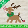 Baby rudolph christmas SVG, Funny reindeer SVG, Rudolph christmas SVG
