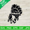 Bigfoot SVG, Bigfoot Scene SVG, Wild monster SVG