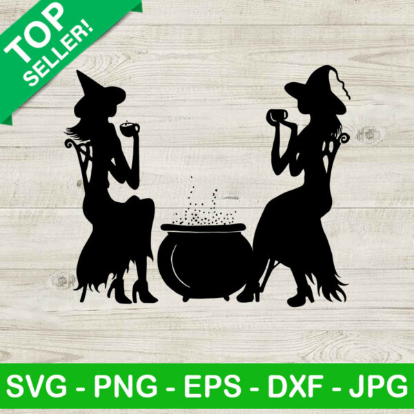 Brew Kitchen Witches SVG, Witches Brew SVG, Witch Kitchen SVG