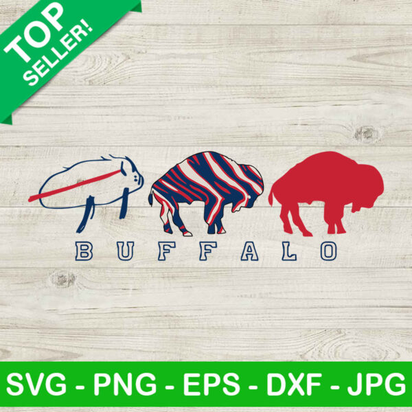 Buffalo Bill Logo SVG, Football Team SVG, Buffalo Team SVG