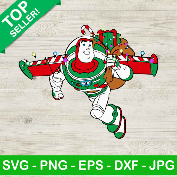 Buzz lightyear christmas SVG, Toy Story Christmas SVG, Buzz Lightyear SVG