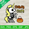 Candy Corn SVG, Unicorn Halloween SVG, Unicorn Pumpkin SVG