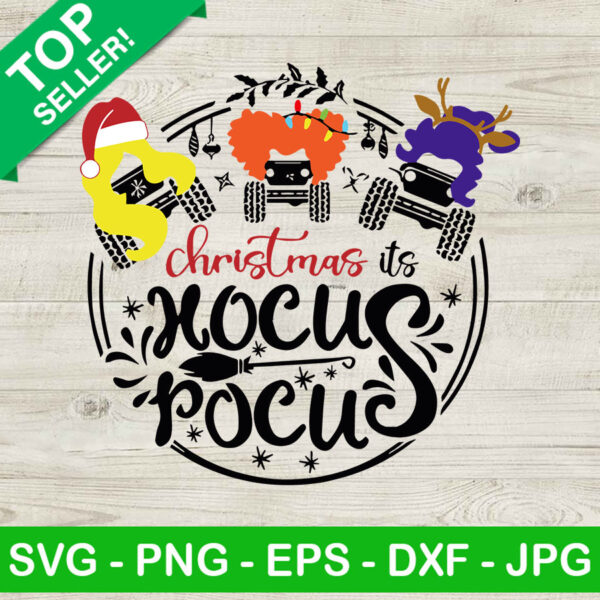 Christmas hocus pocus SVG, Sanderson sisters SVG, Christmas SVG