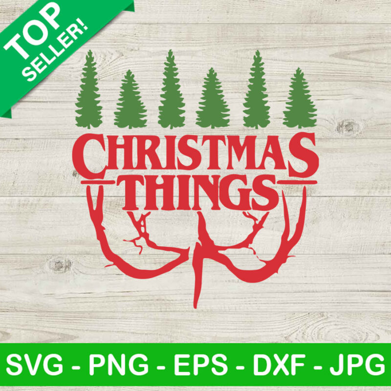 Christmas things SVG, Stranger things christmas SVG, Stranger things SVG