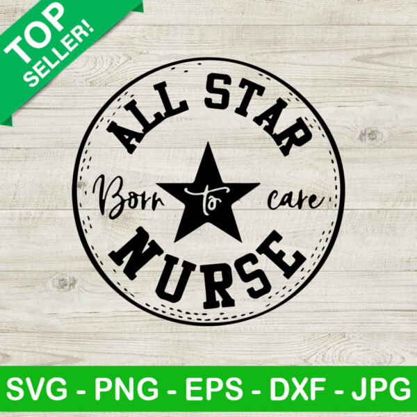 Converse All Star Nurse Logo SVG, Nurse SVG, Nurse Logo SVG
