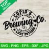 Cupid's Brewing Co SVG, Cupid's Brewing Co Premium SVG, Cupid Valentine SVG