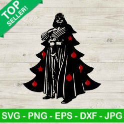 Darth vader christmas ornament SVG, Star wars christmas SVG, Christmas ornament SVG