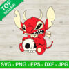 Devil Stitch SVG, Stitch Demon SVG, Stitch Halloween SVG