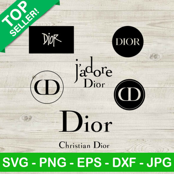 Dior logo bundle SVG, Christian Dior SVG, Dior logo SVG