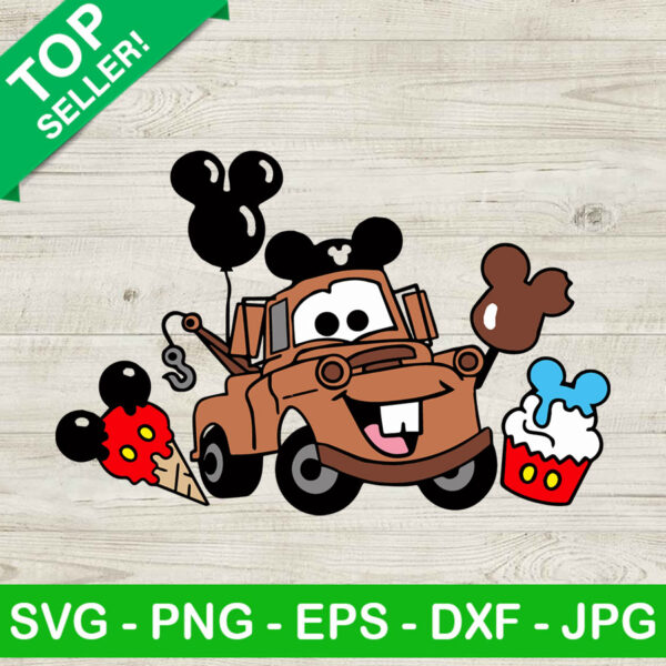 Disney Car Snack Goals SVG, Disney Snack Goals SVG, Toy story car SVG
