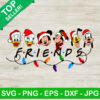 Disney Friends Christmas SVG, Disney Santa SVG, Mickey And Friends Christmas SVG