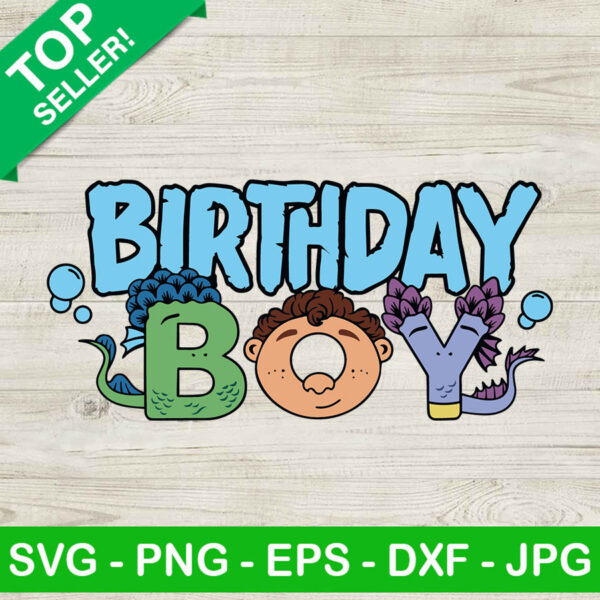 Disney Luca Birthday Boy SVG, Birthday Boy SVG, Alberto Sea Monster SVG