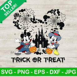Disney Character Trick Or Treat SVG, Trick Or Treat SVG, Disney SVG
