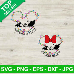 Disney lion king christmas SVG, Hakuna Matata SVG, Lion king SVG